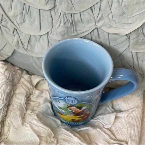 DISNEY Snow White Virgo Astrology Blue Mug 21oz - Picture 2 of 5